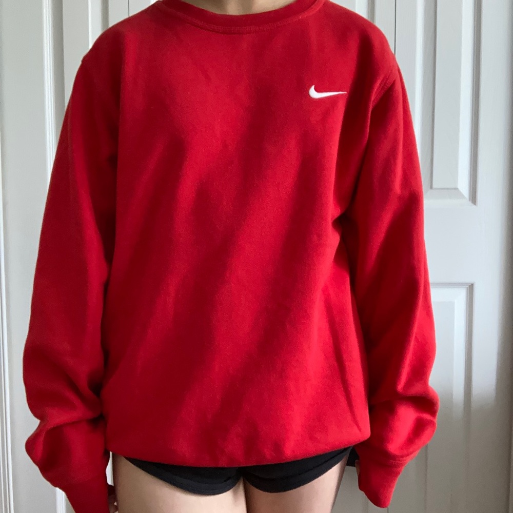 Nike| Red Sweater
